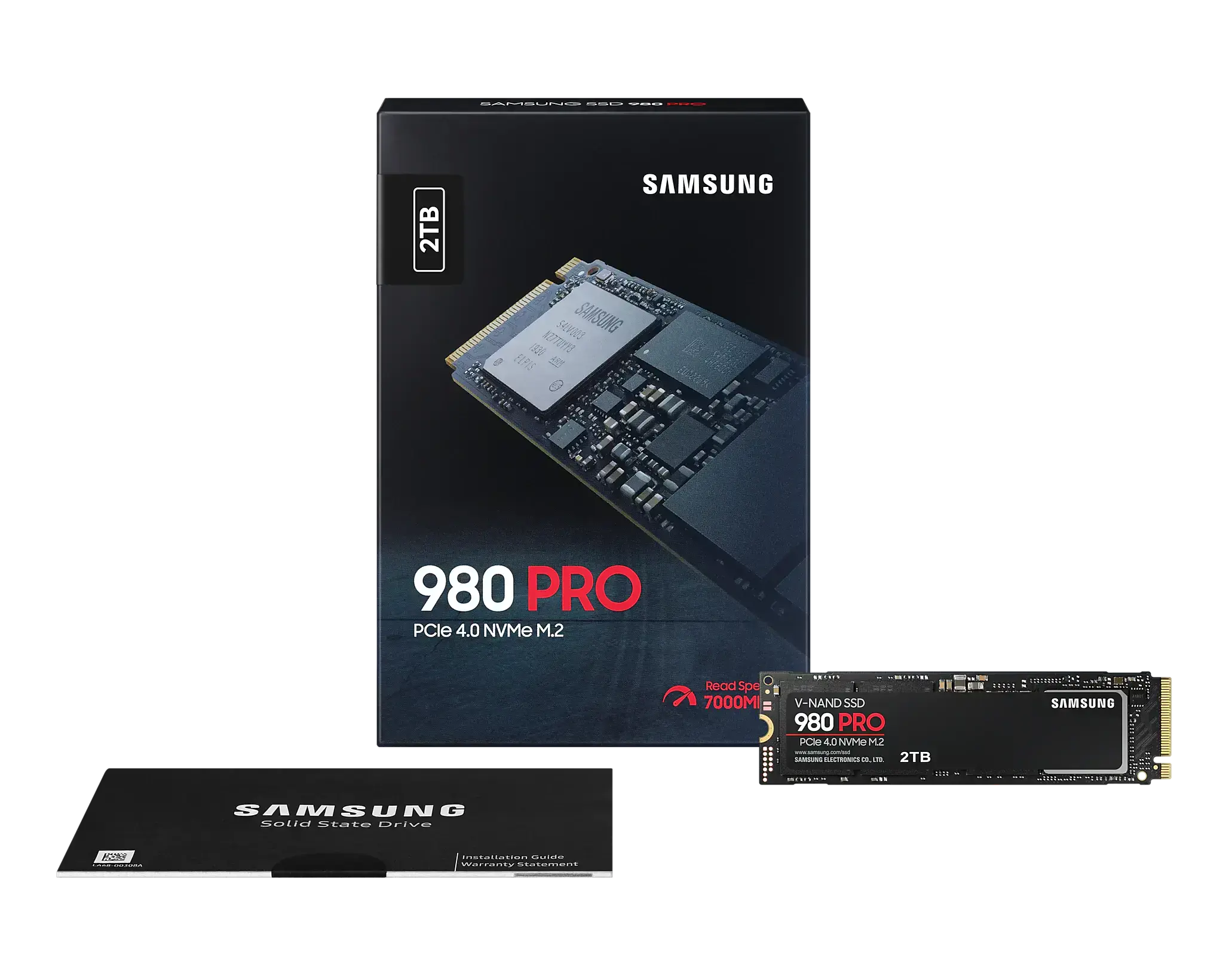 SSD накопитель Samsung 980 PRO 2 TB (MZ-V8P2T0BW)