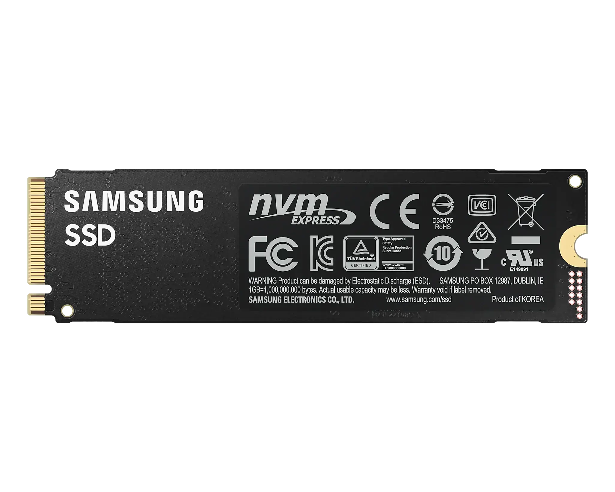 SSD накопитель Samsung 980 PRO 250 GB (MZ-V8P250BW)
