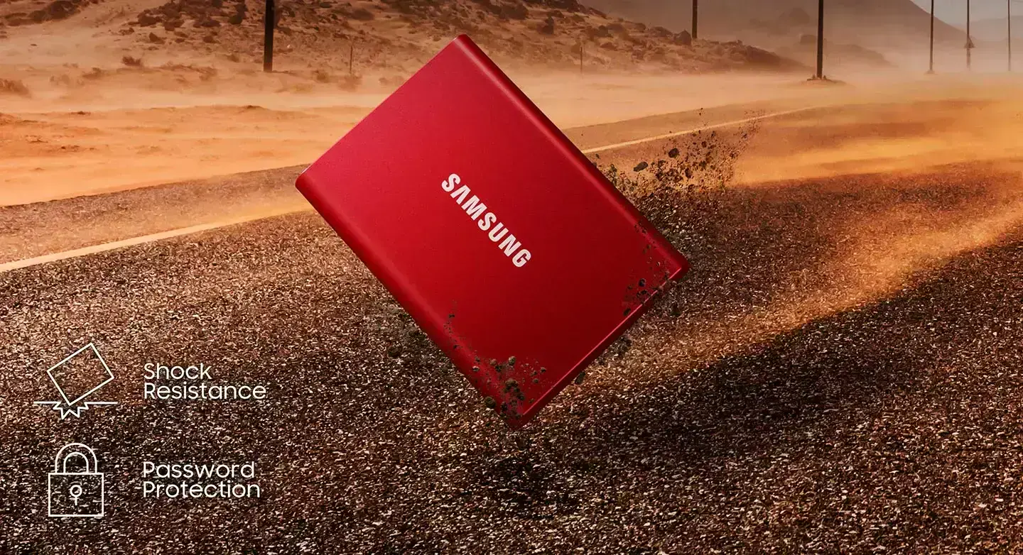 SSD накопичувач Samsung T7 1 TB Indigo Blue (MU-PC1T0H/WW)