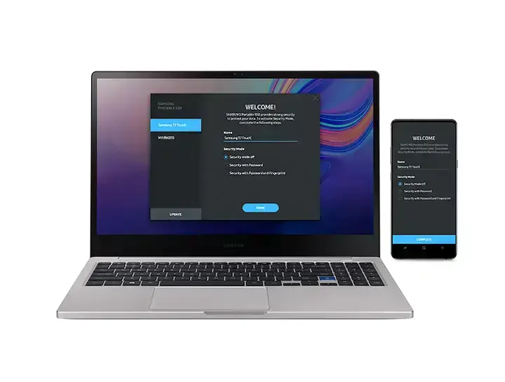 SSD накопичувач Samsung T7 1 TB Indigo Blue (MU-PC1T0H/WW)