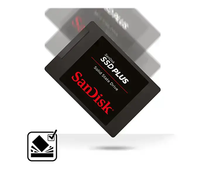 SSD накопитель SanDisk Plus 2 TB (SDSSDA-2T00-G26)