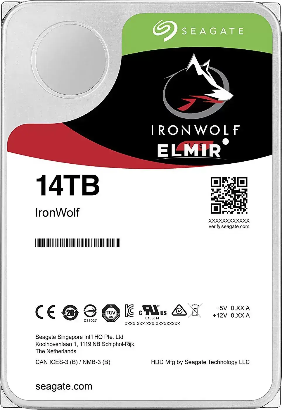 Жорсткий диск Seagate IronWolf 14 TB (ST14000VN0008)
