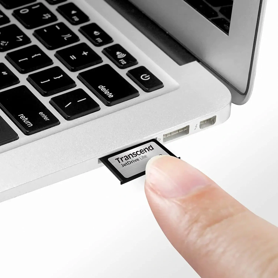 Розширення памʼяті ноутбука MacBook Pro 14-inch and 16-inch 2021 - 2023 Transcend JetDrive Lite 330 128GB Expansion Card (TS128GJDL330)