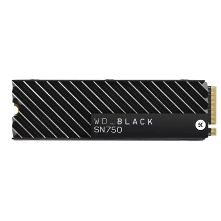 SSD накопитель WD Black SN750 NVME SSD 1 TB With Heatsink (WDS100T3XHC)