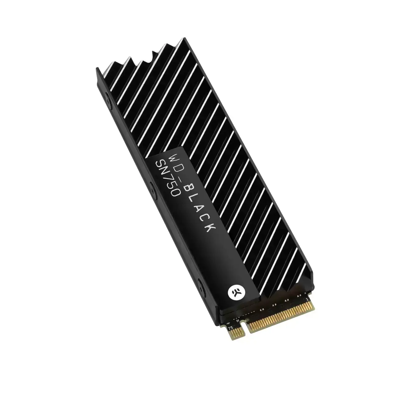 SSD накопитель WD Black SN750 NVME SSD 1 TB With Heatsink (WDS100T3XHC)