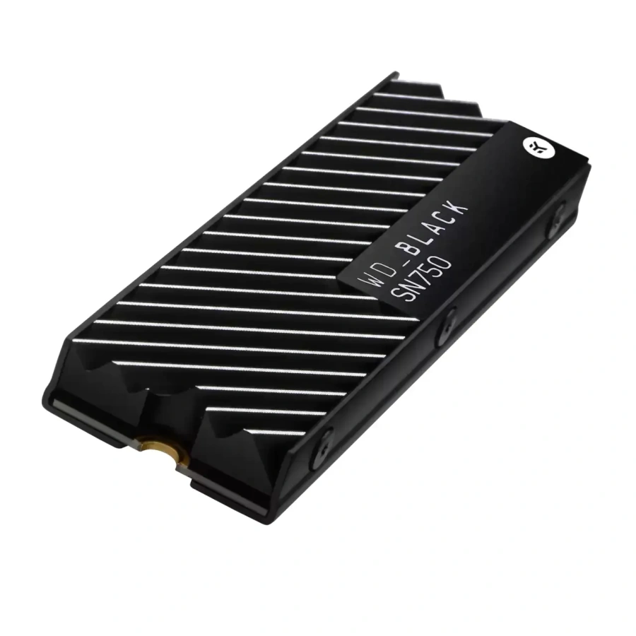SSD накопичувач WD Black SN750 NVME SSD 500 GB With Heatsink (WDS500G3XHC)