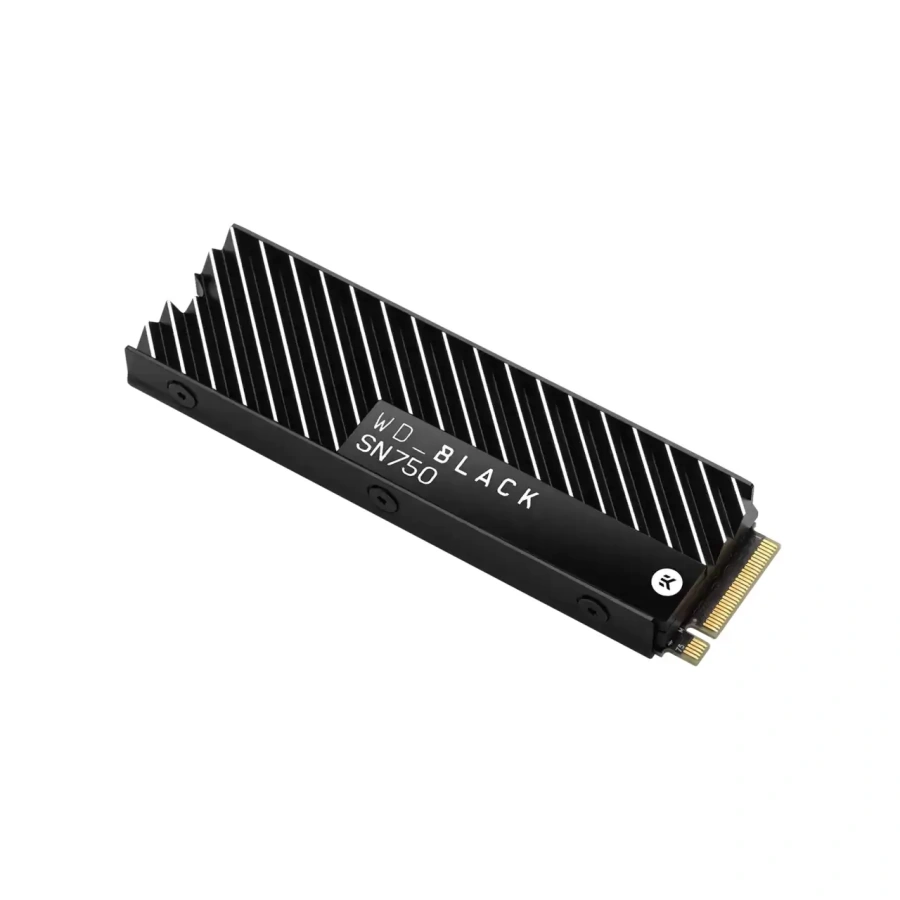 SSD накопичувач WD Black SN750 NVME SSD 500 GB With Heatsink (WDS500G3XHC)