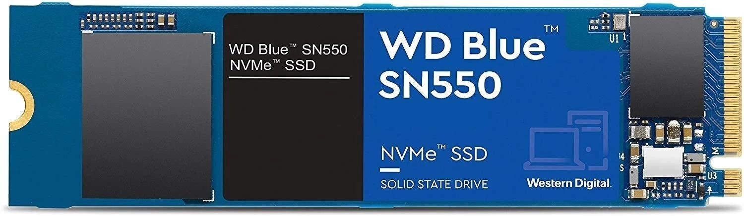 SSD накопитель WD Blue SN550 2 TB (WDS200T2B0C)