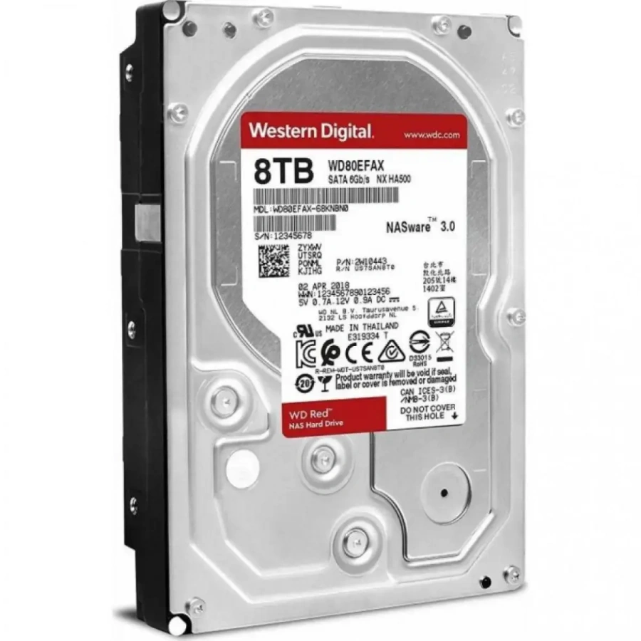 Жесткий диск WD Red Plus 8 TB (WD80EFBX)