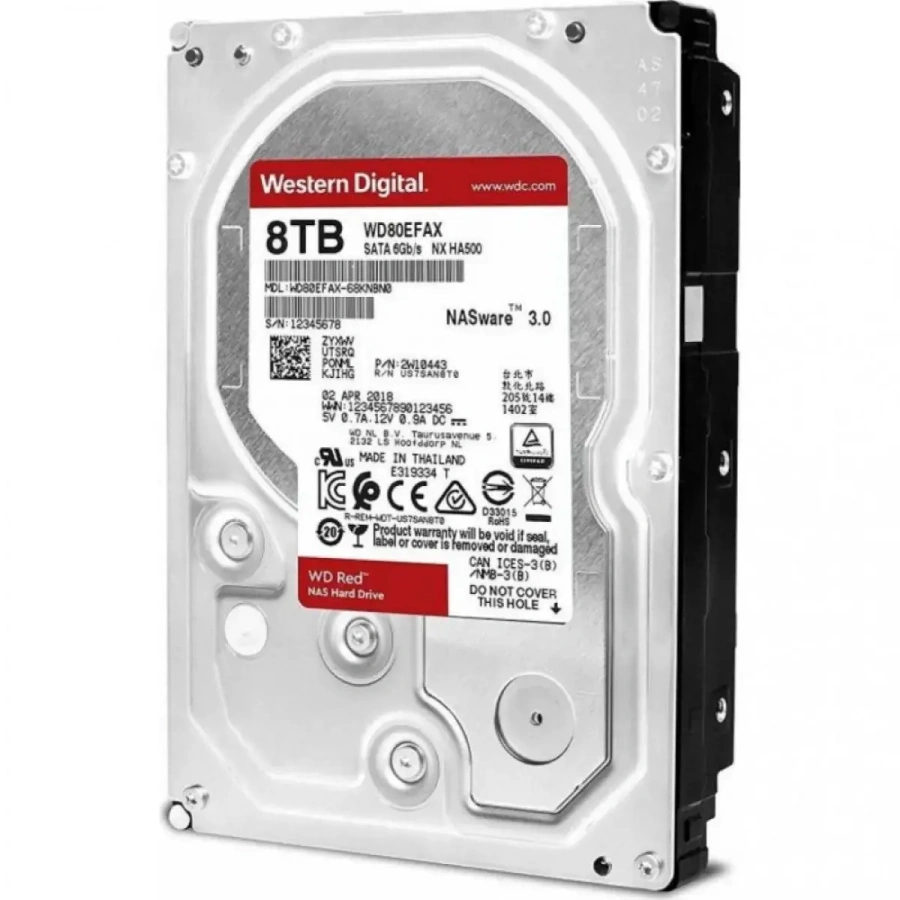 Жесткий диск WD Red Plus 8 TB (WD80EFBX)
