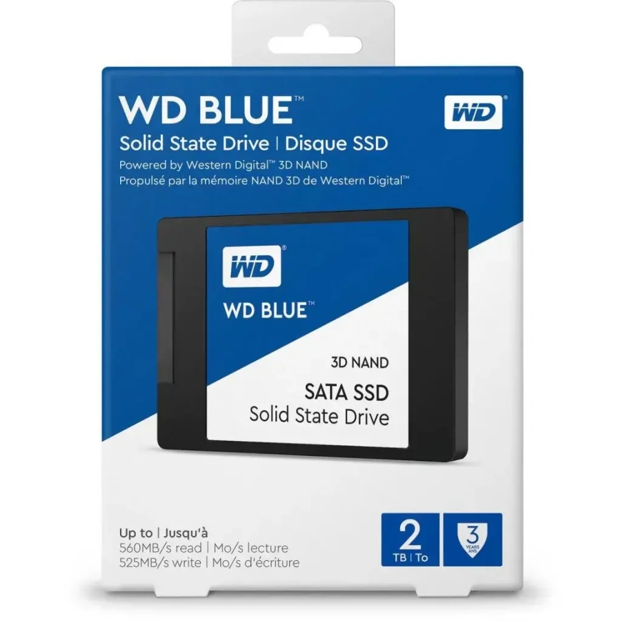 SSD накопитель WD SSD Blue 2 TB (S200T2B0A)