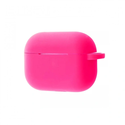 Чехол Silicone Shock-proof case for Airpods Pro - Bright Pink