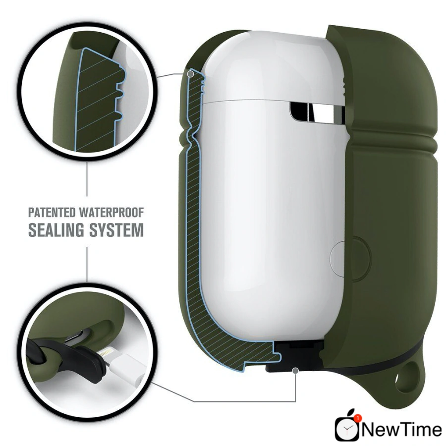 Catalyst Waterproof AirPods Case Army Green (CATAPDGRN)