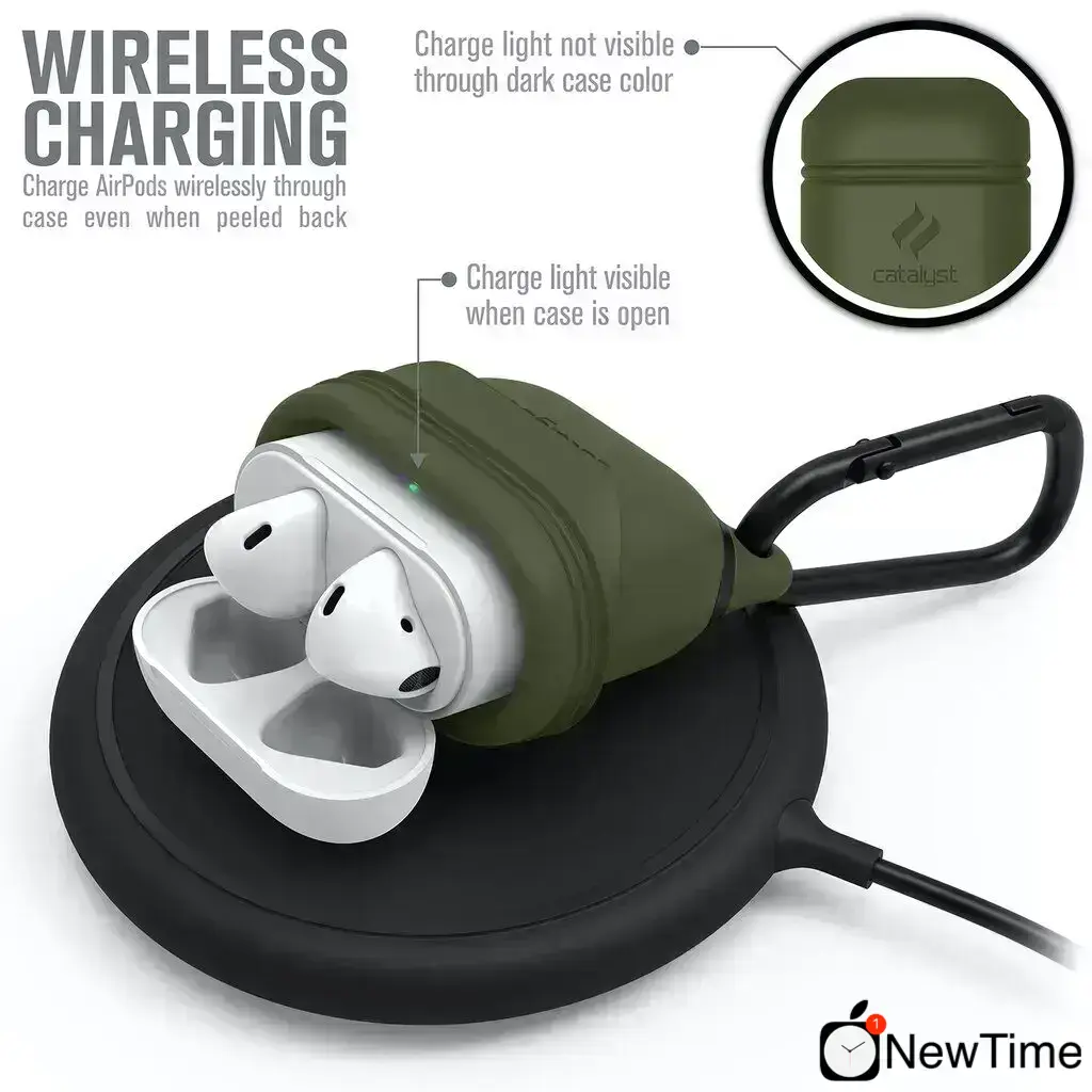 Catalyst Waterproof AirPods Case Army Green (CATAPDGRN)