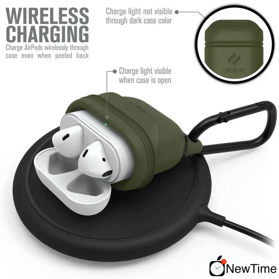 Catalyst Waterproof AirPods Case Army Green (CATAPDGRN)