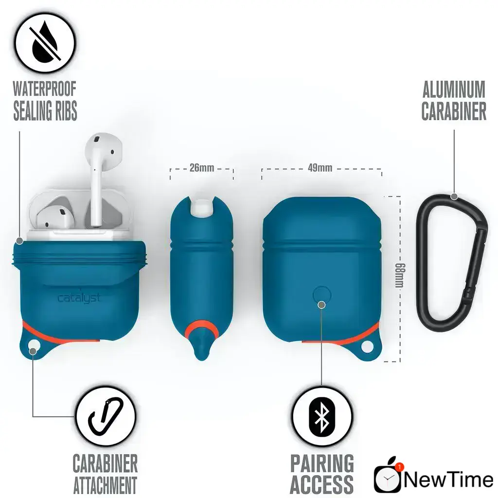 Catalyst Waterproof AirPods Case Blueridge / Sunset (CATAPDTBFC)