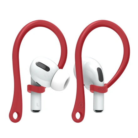 Держатель для Airpods Pro Elago Earhook - Red (EAPP-HOOKS-RD)