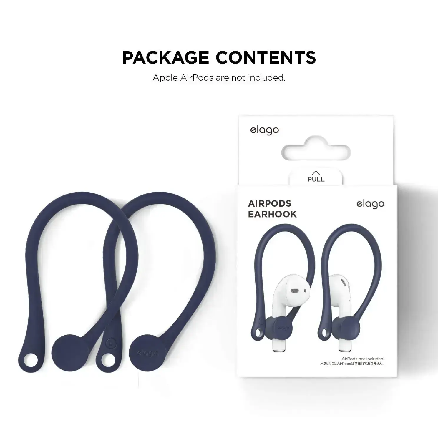 Держатель для Airpods Elago Earhook - Jean Indigo (EAP-HOOKS-JIN)