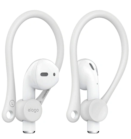 Держатель для Airpods Elago Earhook - White (EAP-HOOKS-WH)