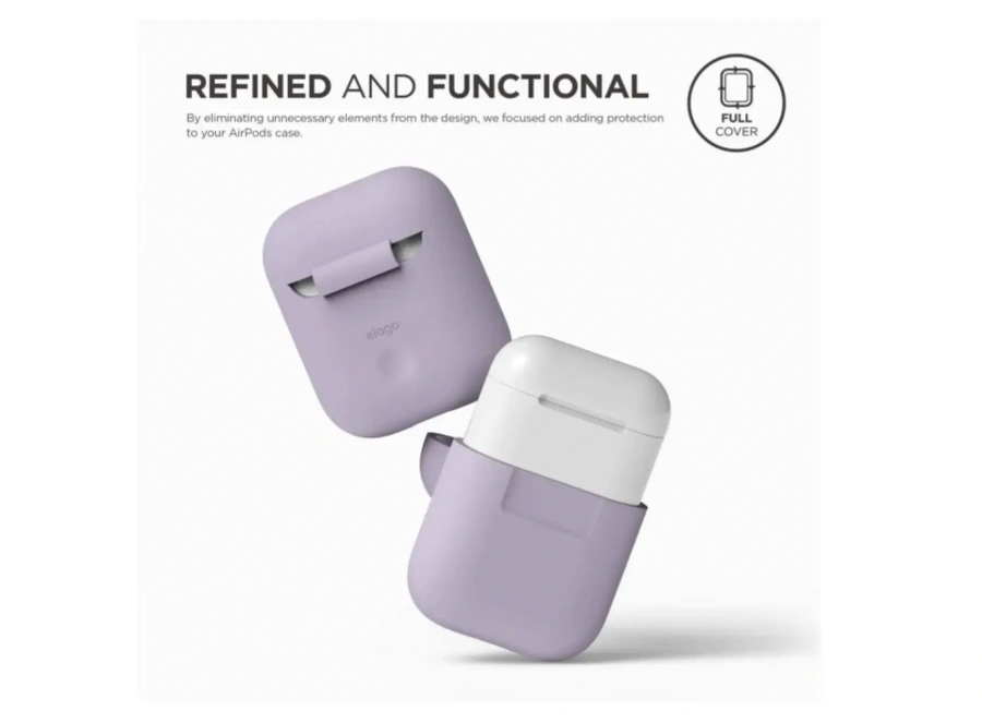 Elago Silicone Case Lavender for Airpods (EAPSC-LV) 