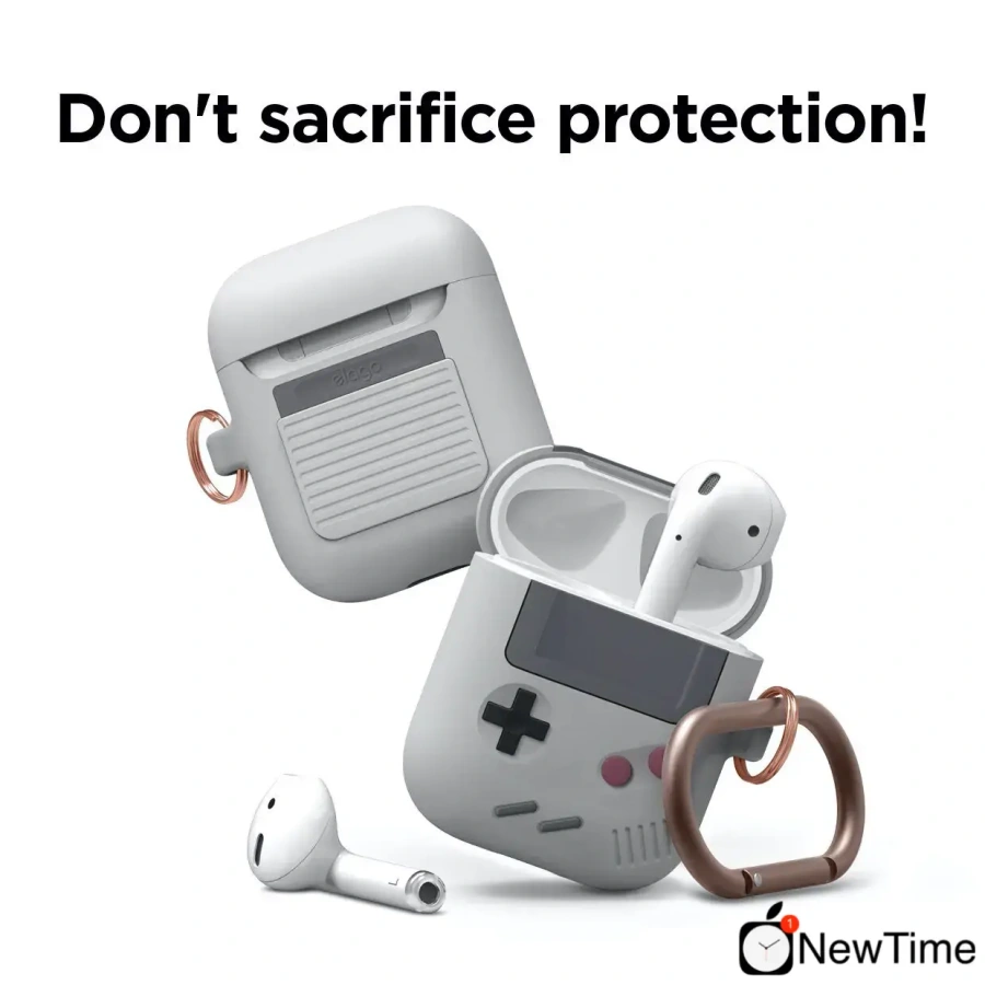 Elago AW5 Hang Case Light Grey for Airpods (EAPAW5-LGY)