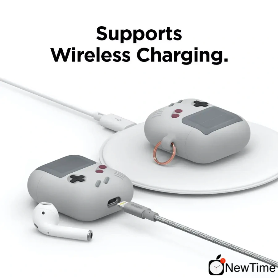 Elago AW5 Hang Case Light Grey for Airpods (EAPAW5-LGY)