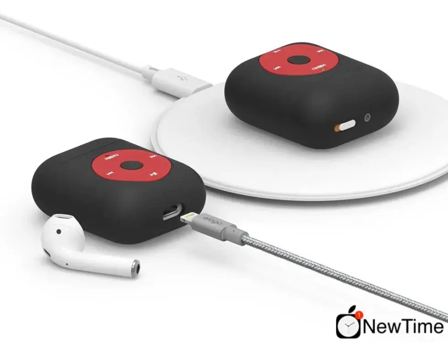 Elago AW6 Basic Case Black for Airpods (EAW6-BA-BK) 