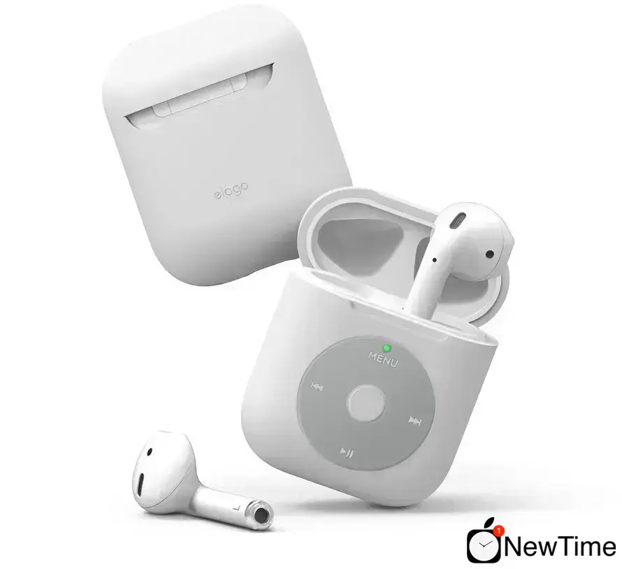 Elago AW6 Basic Case White for Airpods (EAW6-BA-WH)
