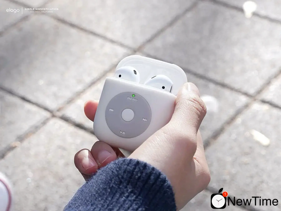 Elago AW6 Basic Case White for Airpods (EAW6-BA-WH)