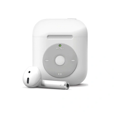 Elago AW6 Basic Case White for Airpods (EAW6-BA-WH)