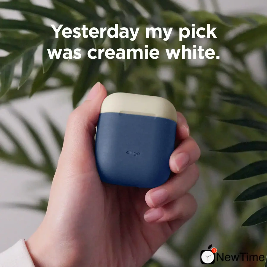 Elago Duo Case Jean Indigo/Classic White/Yellow for Airpods (EAPDO-JIN-CWHYE)