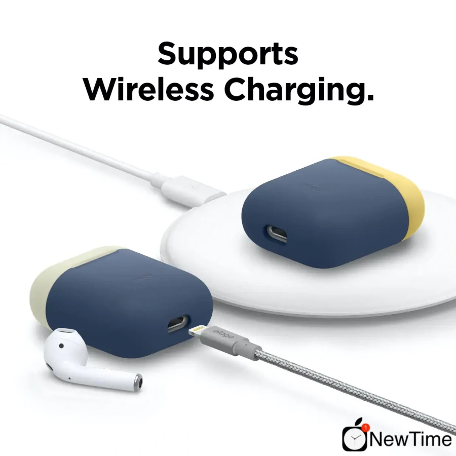 Elago Duo Case Jean Indigo/Classic White/Yellow for Airpods (EAPDO-JIN-CWHYE)