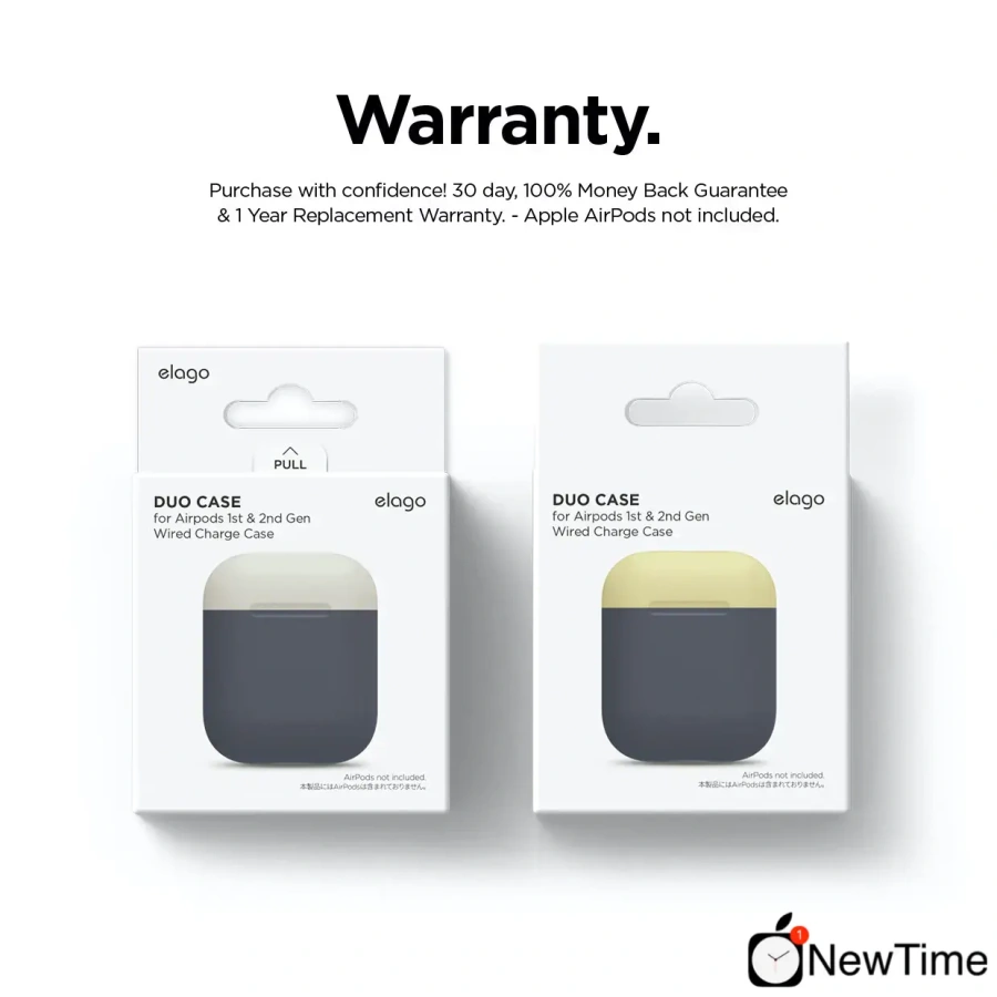 Elago Duo Case Jean Indigo/Classic White/Yellow for Airpods (EAPDO-JIN-CWHYE)