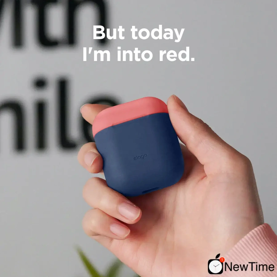 Elago Duo Case Pastel Blue/Pink/White for Airpods (EAPDO-PBL-PKWH)