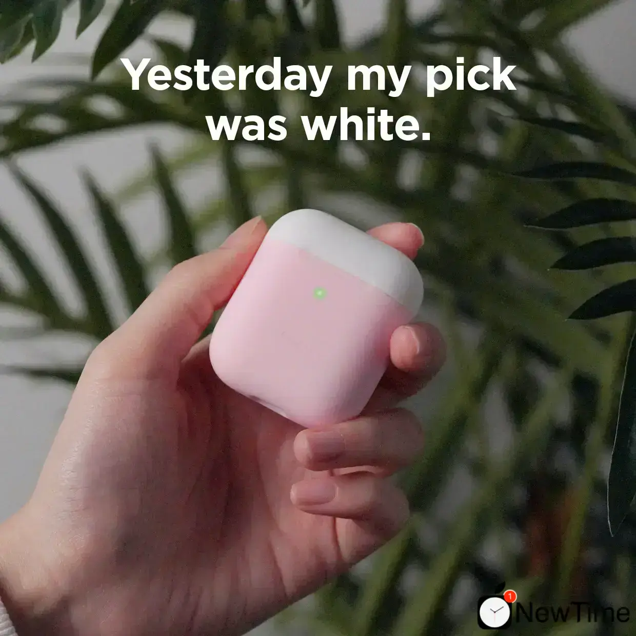 Elago Duo Case Pink / White / Pastel Blue for Airpods (EAPDO-PK-WHPBL)