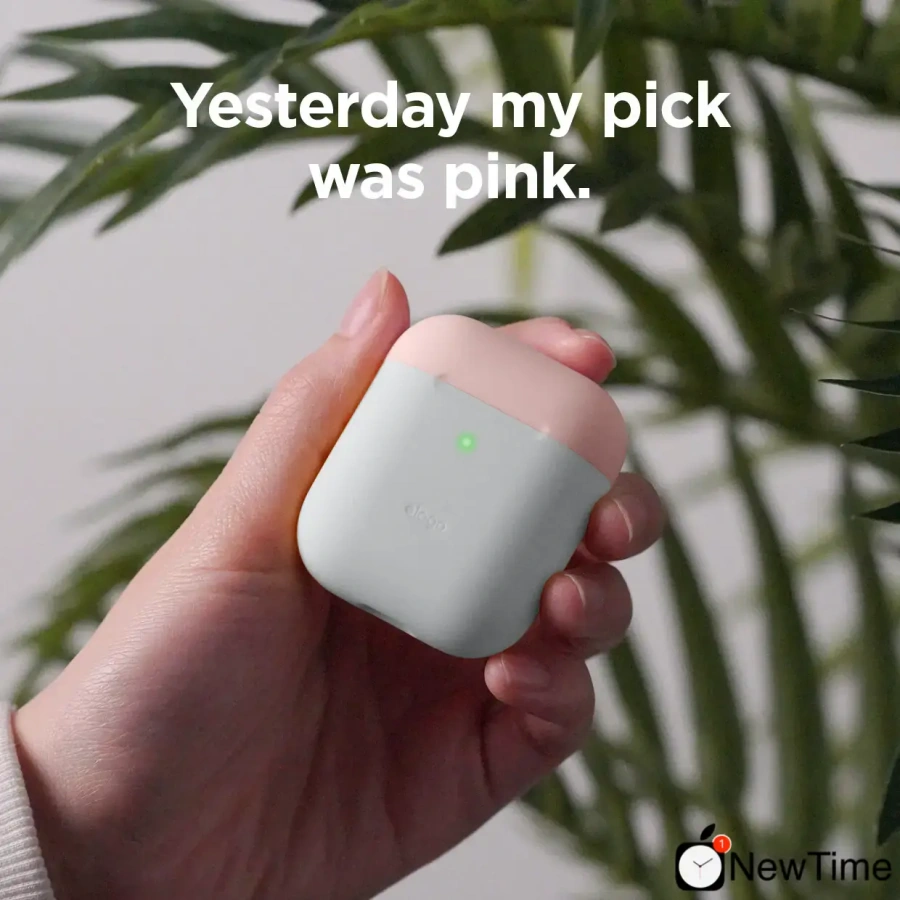 Elago Duo Case White / Pink / Yellow for Airpods (EAPDO-WH-PKYE)