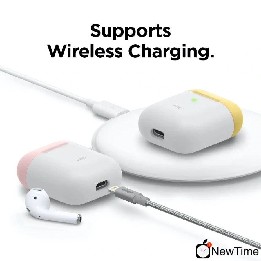 Elago Duo Case White / Pink / Yellow for Airpods (EAPDO-WH-PKYE)