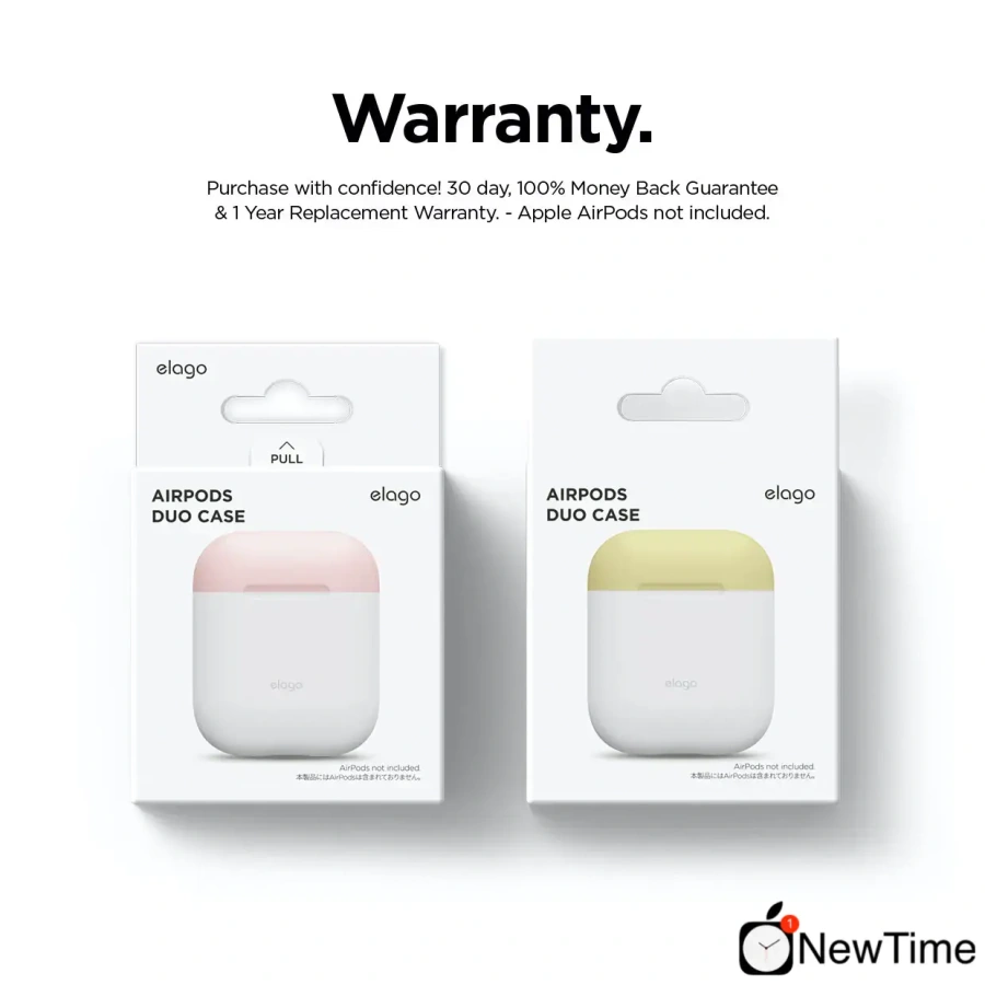 Elago Duo Case White / Pink / Yellow for Airpods (EAPDO-WH-PKYE)