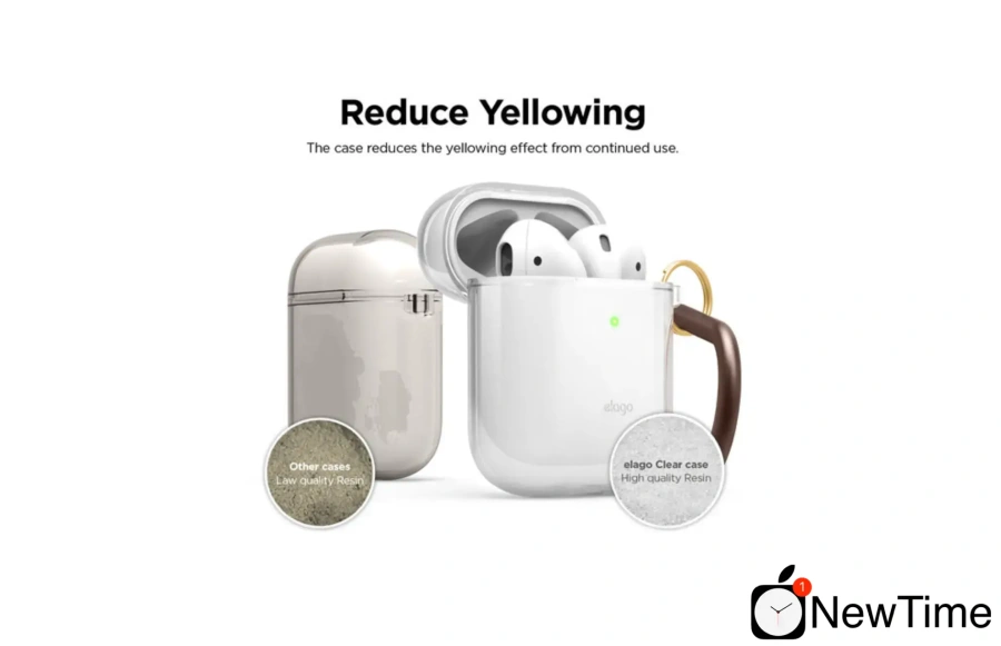 Elago Hang Case Clear for Airpods (EAPCL-HANG-CL)