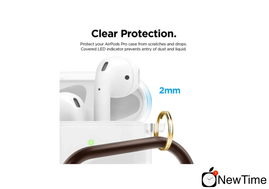 Elago Hang Case Clear for Airpods (EAPCL-HANG-CL)