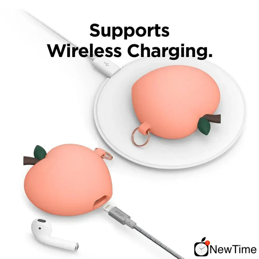 Elago Peach Hang Case Peach for Airpods (EAP-PEACH-PE)