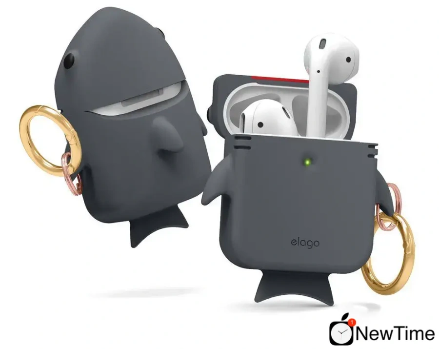Elago Shark Case Dark Grey for Airpods (EAP-SHARK-DGY)