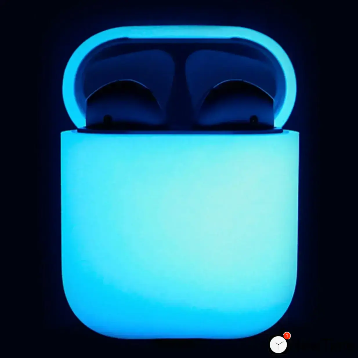 Elago Silicone Case Night Glow Blue for Airpods (EAPSC-LUBL)