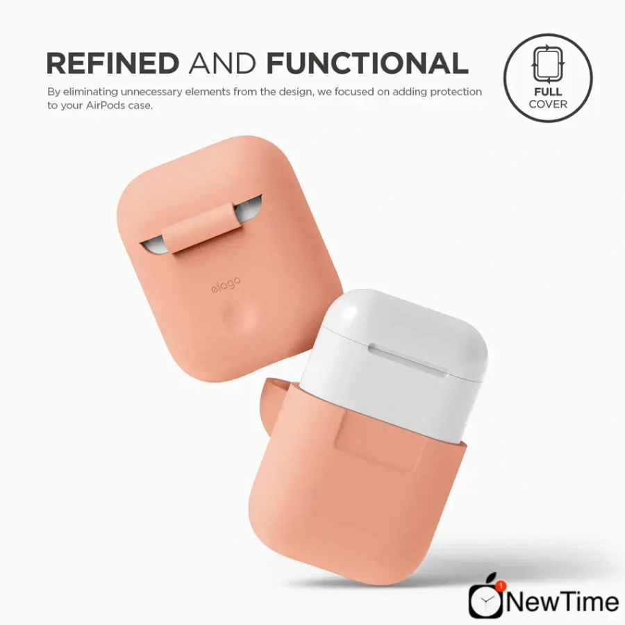 Elago Silicone Case Peach for Airpods (EAPSC-PE)