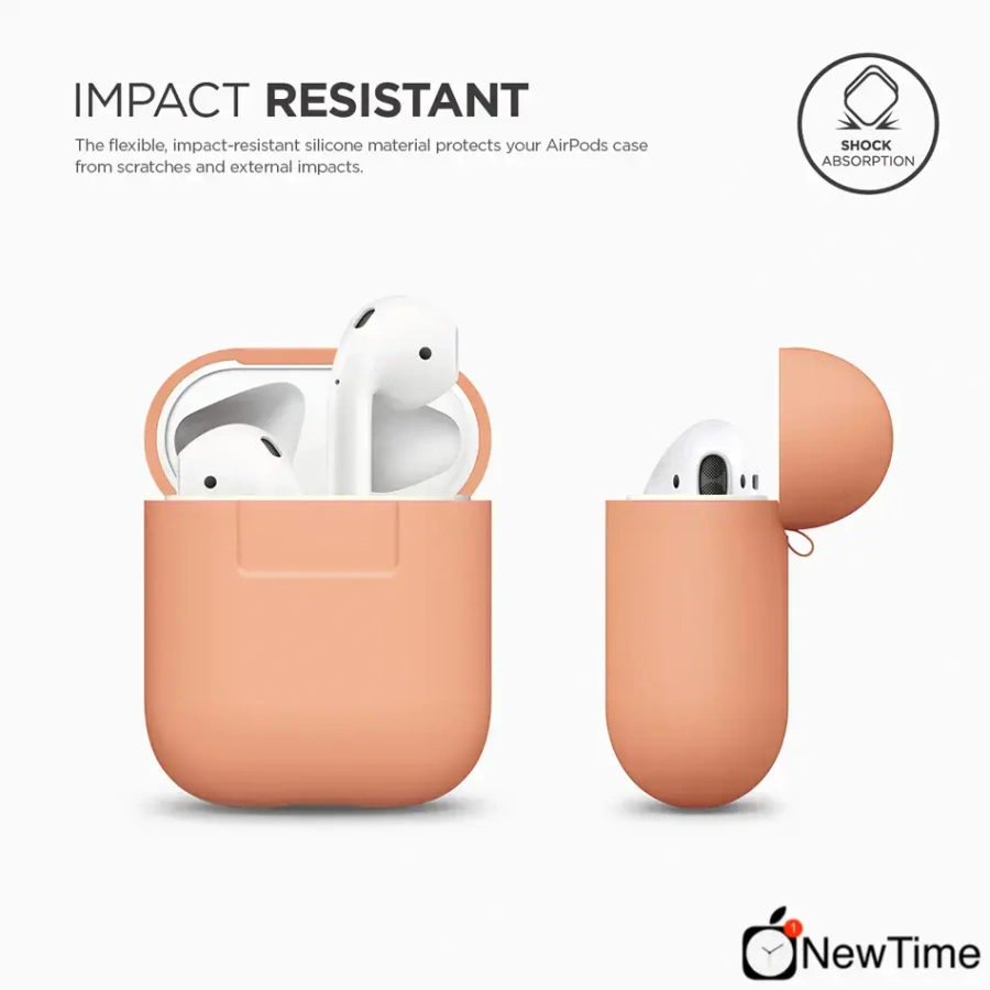 Elago Silicone Case Peach for Airpods (EAPSC-PE)