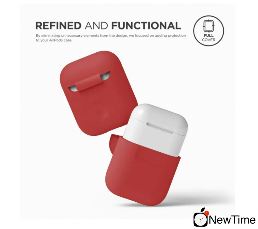 Elago Silicone Case Red for Airpods (EAPSC-RED)