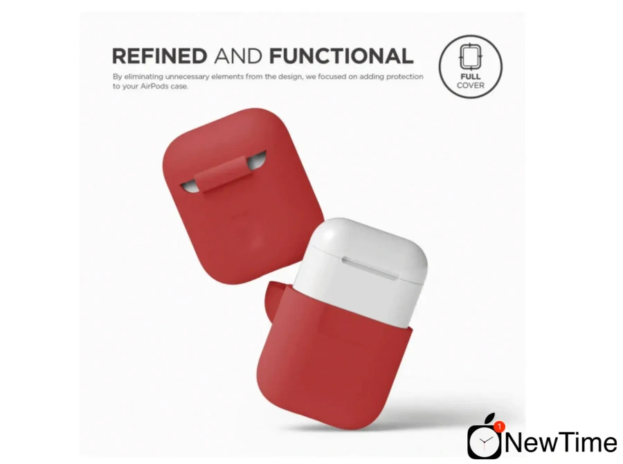 Elago Silicone Case Red for Airpods (EAPSC-RED)