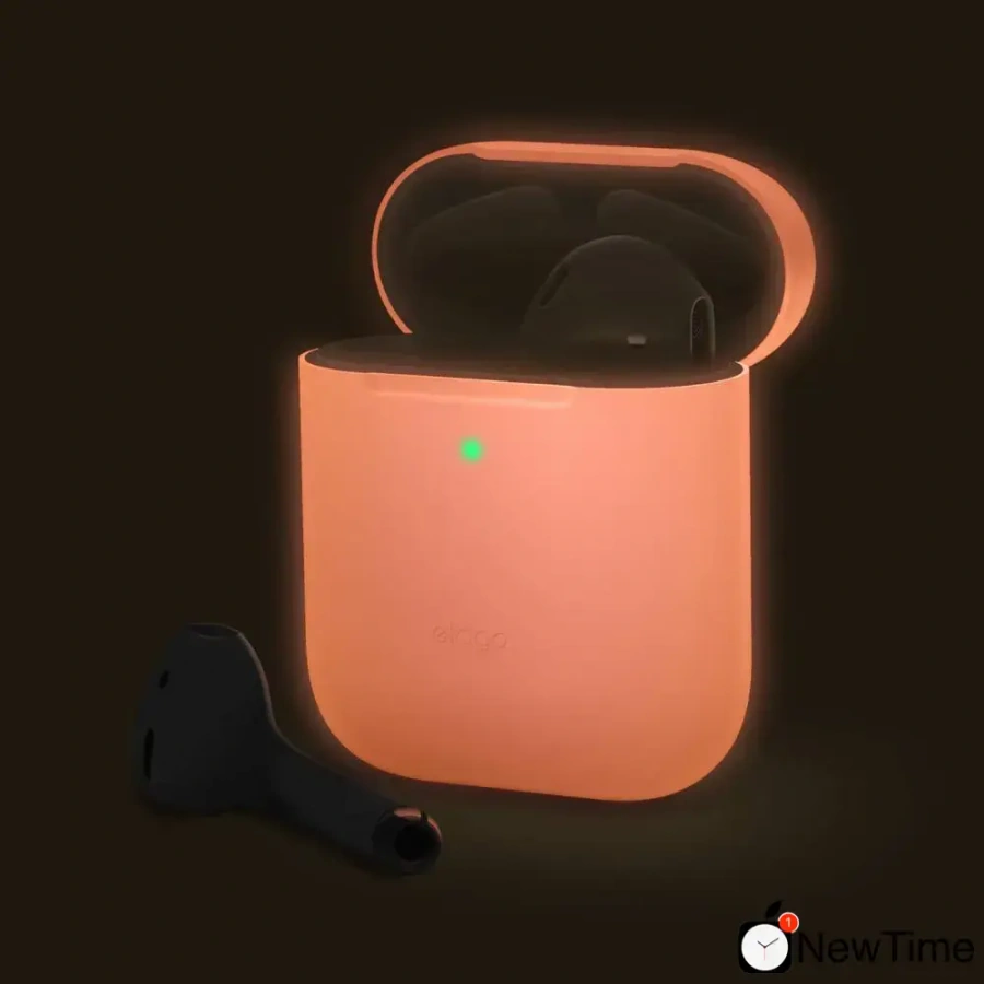 Elago Skinny Case Neon Hot Pink for Airpods (EAPSK-BA-NPK)