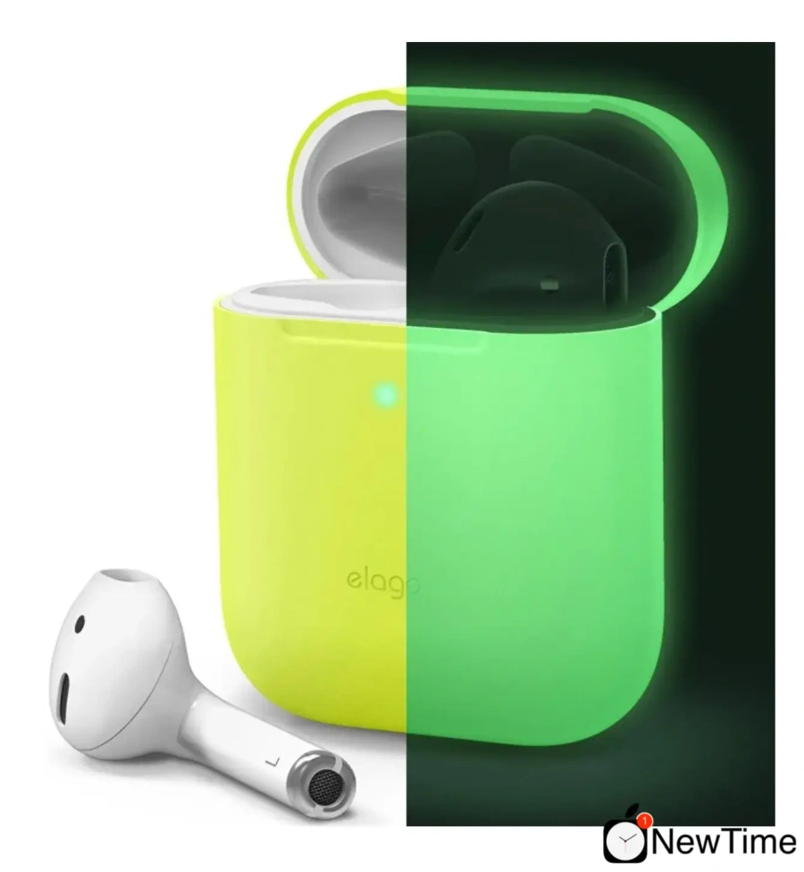 Elago Skinny Case Neon Yellow for Airpods (EAPSK-BA-NYE)