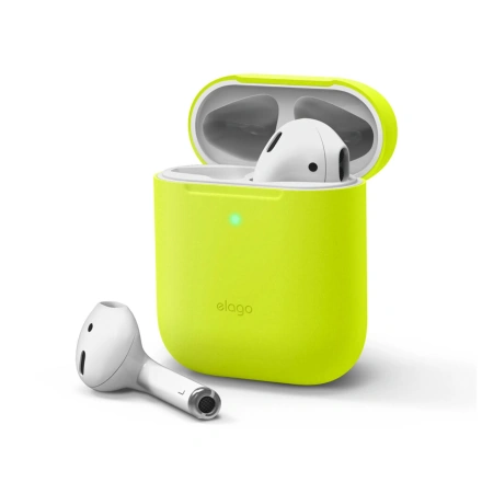 Elago Skinny Case Neon Yellow for Airpods (EAPSK-BA-NYE)